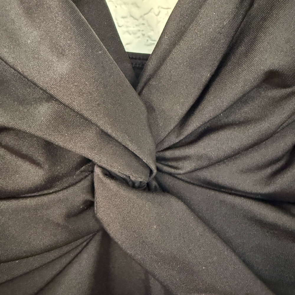 Miraclesuit Black Twist Front Tankini - Picture 7 of 16